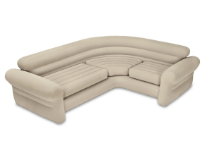 68575 Надувной угловой диван Corner Sofa, 257х203х76см